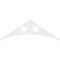 Ekena Millwork Pitch Winston Architectural Grade PVC Gable Pediment, 60"W x 20"H x 1"P (8/12) GPP060X020X100WIN - alternate 4